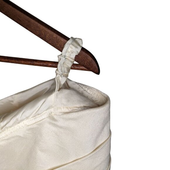 Watters Vintage Wedding Dress Off the Shoulder Timeless Sheath Gown Ivory Size 8 - Picture 4 of 11